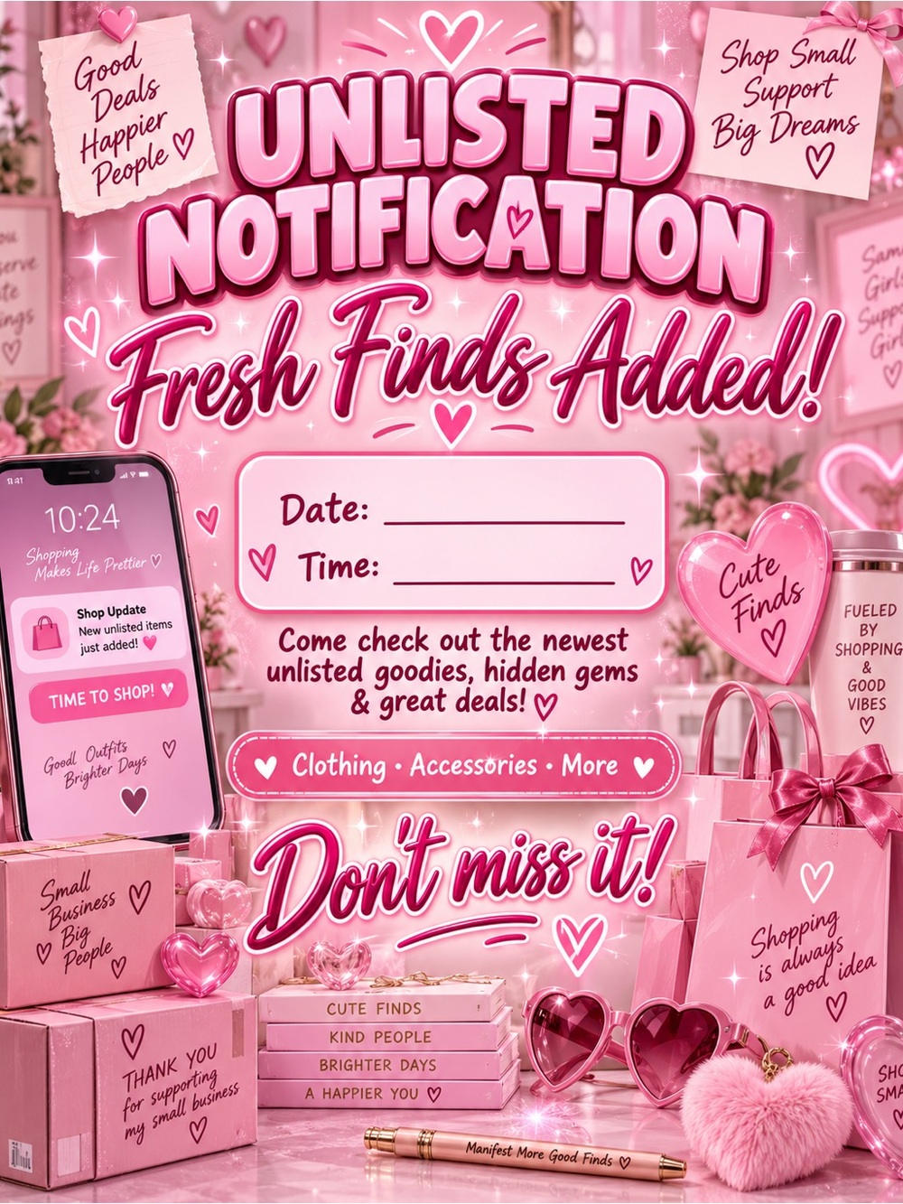 Tap for unlisted notifications! 📣